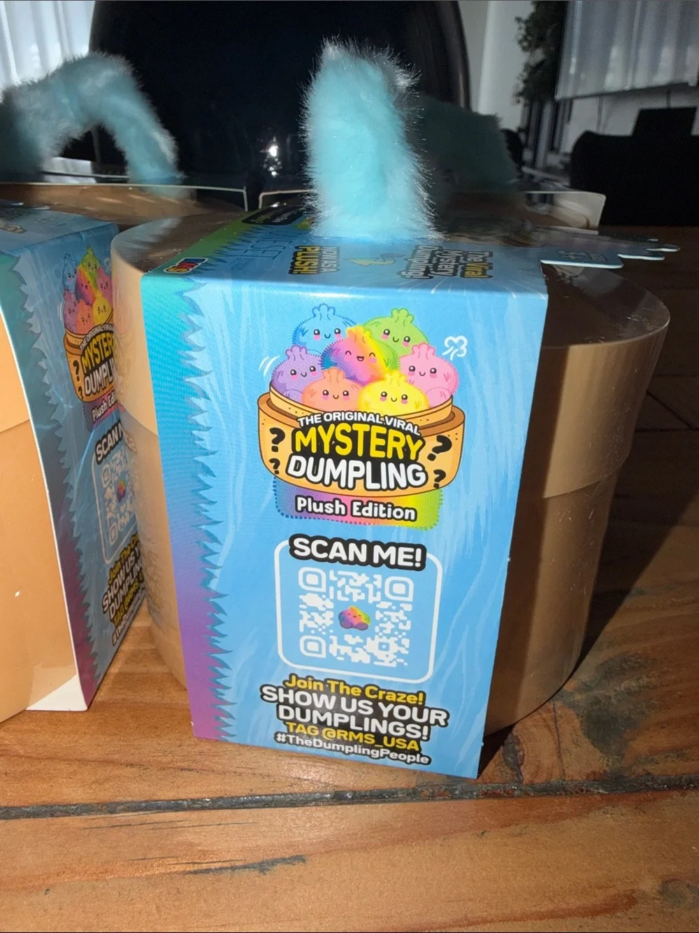FOUR 4 RMS Rainbow PLUSH Edition Surprise Dumplings..Twist and Carry All Sealed